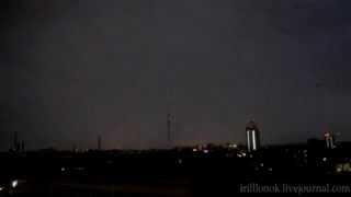 Lightning strikes Saint Petersburg TV tower