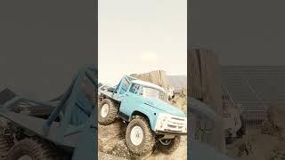 RC TRIAL TRUCK ZIL 130 6X6 MODEL YEAR 1962 - 1994 RC MODEL OFFROAD TRUCK BY HONYBUILT IN SWITZERLAND