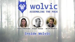 01 - Inside Wolvic - Sophia Mosasha with Igalia's Sergio Villar and Brian Kardell