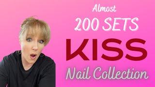 KISS Nail Collection almost 200 sets