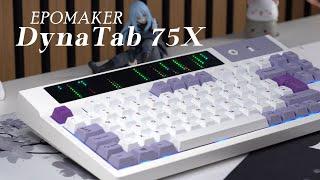 Epomaker DynaTab 75X w/ Sea Salt Silent Switches | Review, Latency, Sound Test