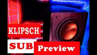 Klipsch RT-10D Subwoofer preview