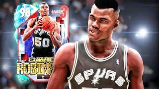 FREE LEVEL 40 GALAXY OPAL DAVID ROBINSON GAMEPLAY! SHOULD YOU GRIND LEVEL 40 IN NBA 2K25 MyTEAM?