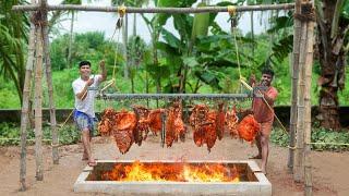 6 ITEM TOGETHER IN A THANDOOR | Chicken, Mutton, Beef, Crab, Fish, Lobster | Cooking In A Thandoor