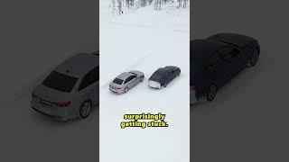 Proof RWD is Better in the Snow Than FWD!  #automobile #wintertires #snow