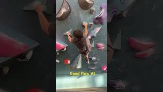 Good flow V5 #bouldering #boulderinggym