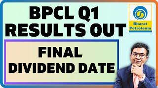 BPCL FINAL DIVIDEND 2024 | BPCL latest business analysis 2024