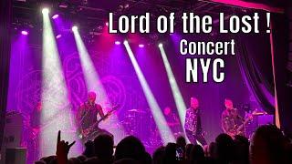 LORD OF THE LOST ! Concert, NYC!