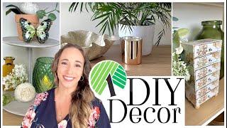 NEW DOLLAR TREE DIYS | EASY  DIY DECOR ANYONE CAN MAKE!