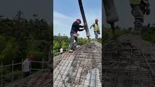 Concrete technology for building slope and roof