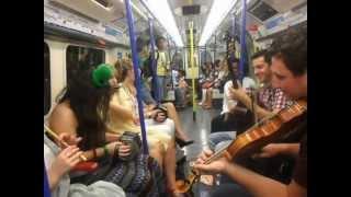 Irish Music on the Piccadilly line!