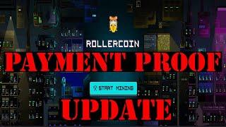 Rollercoin Cloud Mining Payment Proof