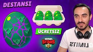 BRAWL PASS  ÜCRETSİZ KOSTÜM VE ÜCRETSİZ CANAVAR YUMURTASI !!! Brawl Stars