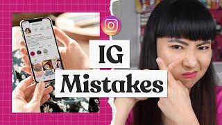 Instagram Marketing Mistakes (Why you're not growing on Instagram!)