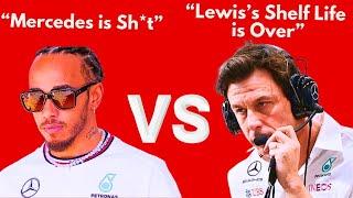 Toto Wolff's Savage Jab at Lewis: 'His Shelf Life is Over!' 