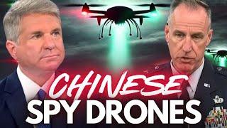 CHINESE SPY DRONES!! New Jersey. NATIONAL SECURITY THREAT. Military. LIVE