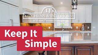 Hiding Appliances for a Beautiful Minimalist Kitchen - LJ's Kitchens