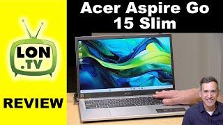 Acer's Budget 15" Windows Laptop: Acer Aspire Go 15 Slim Review - AG15-31P-3947