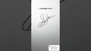 Handwritten Signature Ideas for Letter “S” #handwriting #improve #name #s #logo #howto #