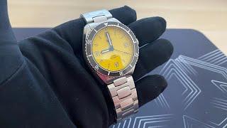 Phoibos watch Reef Master 200M Lemon Yellow Automatic 42MM