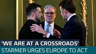 'We are at a crossroads in history': Sir Keir Starmer reveals Ukraine defence plan | ITV News