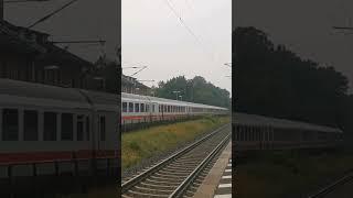 IC mit BR101 fährt durch Tornesch