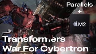 Transformers: War for Cybertron - M2 MacBook Air Parallels Performance Test