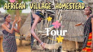 A Homestead Tour of a typical  African Ugandan Village Household