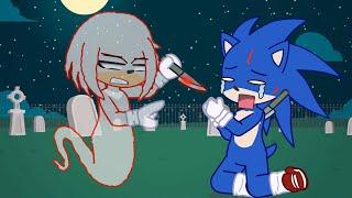 Knuckles's Ghost  on Halloween Night // Gacha Meme //  My AU Sonic the Hedgehog Pt.3