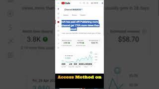 Adsense Earnings with a  Ready Monetized YouTube Channel