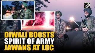 With songs and dance, Indian Army soldiers celebrate Diwali with enthusiasm at LoC