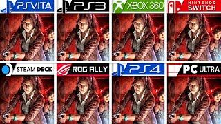 Resident Evil Revelations 2 | Vita vs PS3 vs X360 vs Switch vs Steam Deck vs ROG Ally vs PS4 vs PC