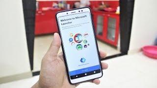 New Microsoft Launcher 2018 For Android! [With Revamped UI]