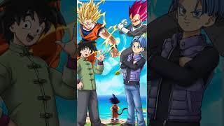 Goku and Goten vs Vegeta and Trunks