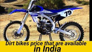 Dirt bikes Kawasaki/all Kawasaki Dirt bikes launched price in India.