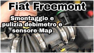 Pulizia debimetro e sensore map Fiat Freemont 2.0 jtdm