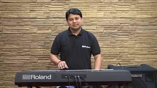 Roland E-X20 Indian Rhythm Demo