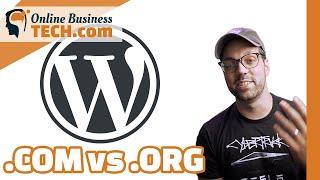 WordPress.com vs Wordpress.org | Confused?  Which is better for starting a new website?