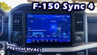 2023 Ford F-150 – Sync 4 Infotainment Review | How to Use Apple CarPlay & Android Auto, Touchscreen