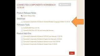 8 - S1 - Find and Download Connected Components Workbench