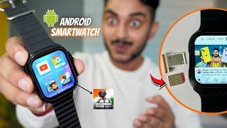 Android Smartwatch with Sim-Card, 2GB Ram and 16GB Rom | Fully working Android Smartwatch