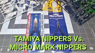 Tamiya Nippers Vs. Micro Mark Nippers - Hobby Tool Review