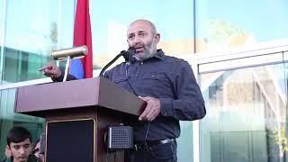 Baron Norayr Daduryan's speech at AGBU MHS protest