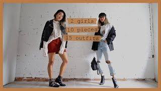 2 GIRLS 10 PIECES 15 OUTFITS