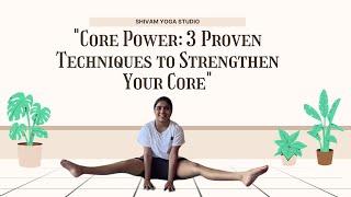 How to strengthen your core region ￼with effective techniques ￼