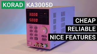 Korad KA3005D Adjustable Power Supply Review ⭐ Very Reliable!