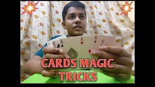 Bhavesh Card Magic tricks| Playing cards| Magic| Trick