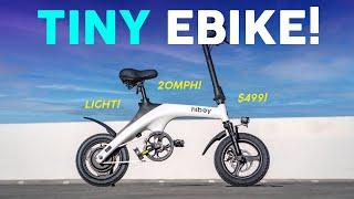 I Survived a Day On a Tiny E-Bike! – Hiboy C1 Electric Bike Review!