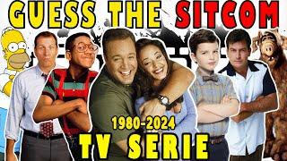 Guess The Sitom Theme Song 1980  - 2024 TV Show Theme Song Quiz - 100 Series!