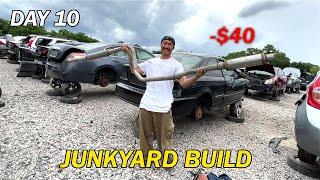 Building my Civic using ONLY junkyard parts! - EP. 10